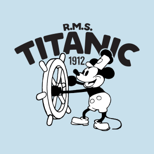 Titanic Steamboat Willie T-Shirt