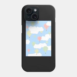 Hot Air Balloon In the Sky Phone Case