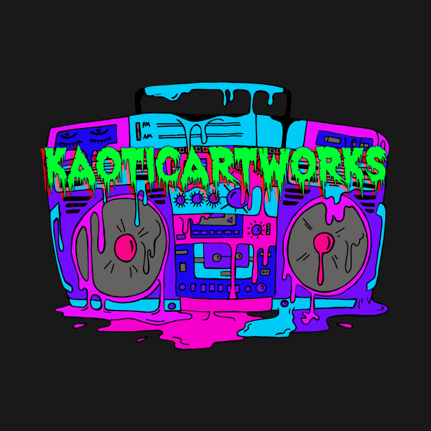 Boom Box by kaoticartworks