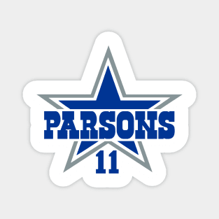 Parsons 11, Dallas Football Magnet