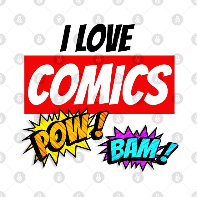 I Love Comics by FerMinem