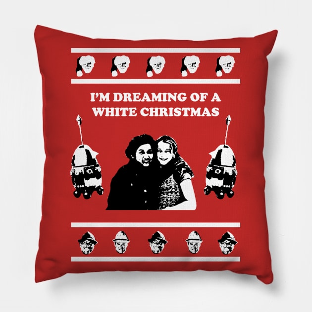 The Ultimate Christmas Sweater Pillow by PlanetWeirdPod