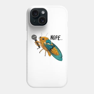 Great Cicada Comeback Tour 2024 Cicada Brood XIII and XIX Phone Case