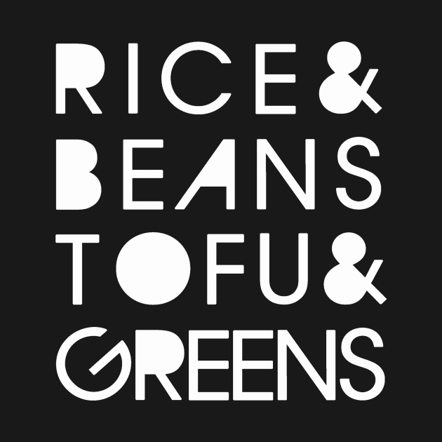 Rice & Beans Tofu & Greens by RaisedbyHamsters