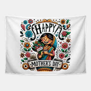 Colorful Mother's Day Celebration - Floral and Vibrant Tapestry