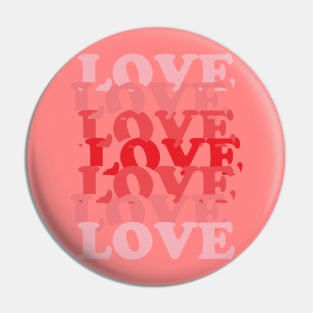 Love seven times-Valentines text Pin