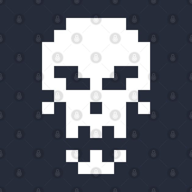 Pixel Skull by mannypdesign