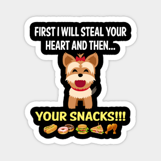 Steal Heart Yorkshire Terrier 12 Magnet