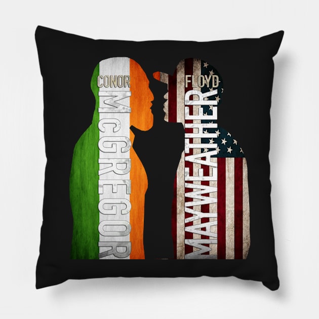 money fight Pillow by americanauthors