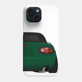 Miata rear Race-Green Phone Case