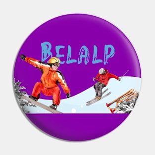 Skiing and snowboarding in Belalp Pin
