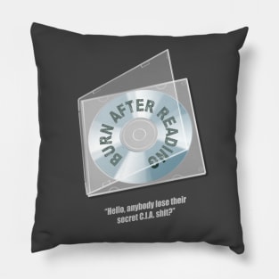 Burn After Reading - Alternative Movie Poster Pillow