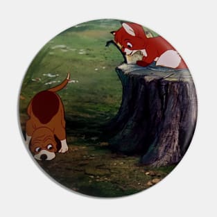 The Fox and the Hound Pin