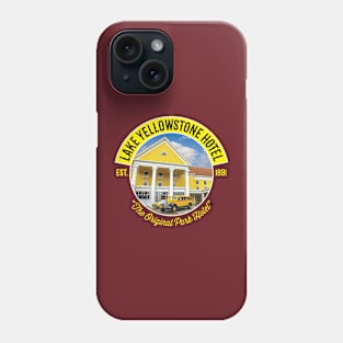 Lake Yellowstone Hotel Phone Case