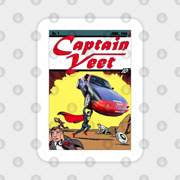 CAPTAIN YEET Magnet by SunkenMineRailroad