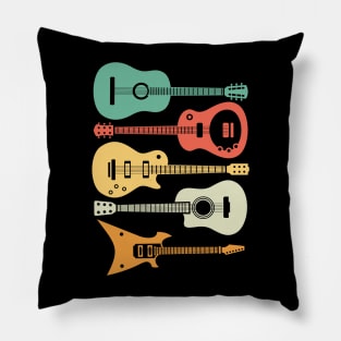 Guitars Classic Guitar Electric Guitar Retro Style Pillow