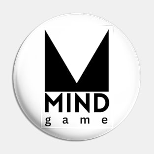 Mind game text design Pin