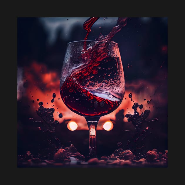 Storm in a Wine Glass by LukeAiWalker