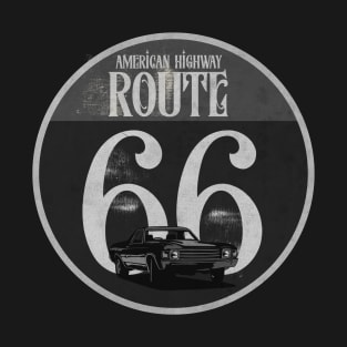 Route 66, known as The Main Street of America T-Shirt