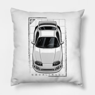 Supra JZA80 MKIV (Super White) Pillow