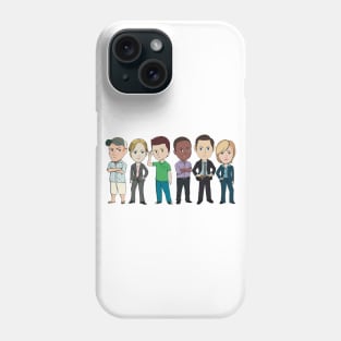 Team Psych 6 Character Phone Case