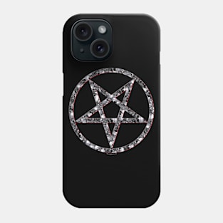 Skulls Pentagram - Satanic Phone Case