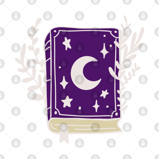 booklover moon book magicbook by ISFdraw