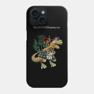 Clanosaurus Rex MacKENZIEsaurus rex Plaid MacKenzie Modern Scotland Ireland Family Tartan Phone Case