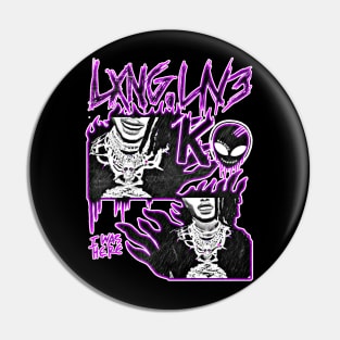 KVLI3N ''LXNG.LIV3'' (PURPLE) Pin