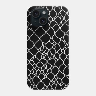 Burst of Lines Dark Background Phone Case