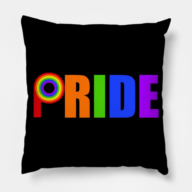 Gay Pride Cool LGBT Parade Pillow by epiclovedesigns