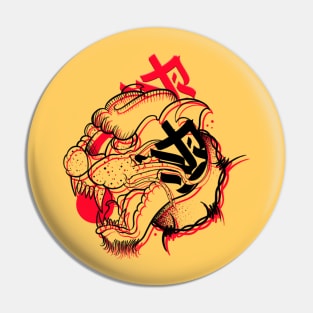 Fierce panther Pin