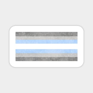 Shimmer Demiboy Pride Flag Magnet