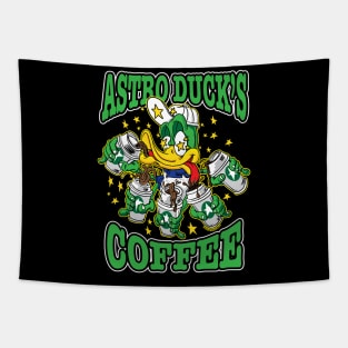 Astro Duck's Coffee Tapestry