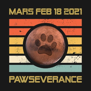 Pawseverance Perseverance Commemorative Design T-Shirt