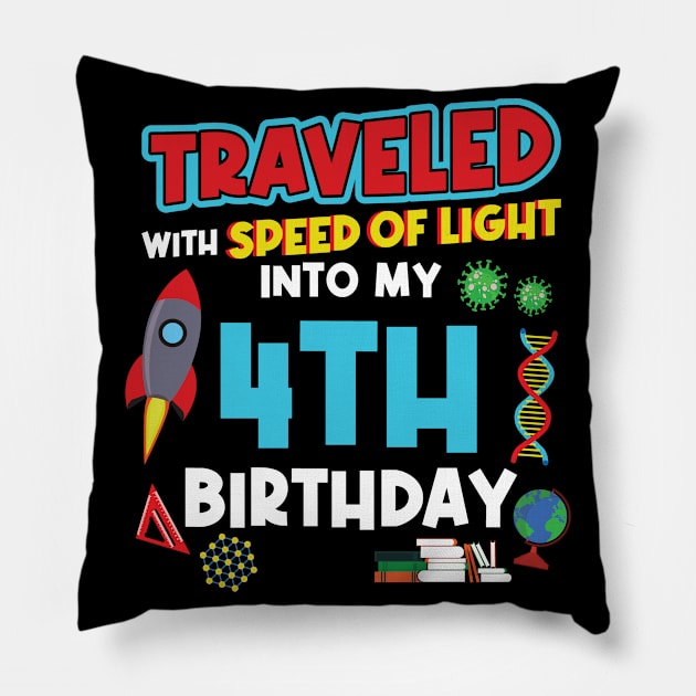 4. Birthday - Science Birthday Pillow by Peco-Designs