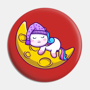 Unicorn Sleeping Pin