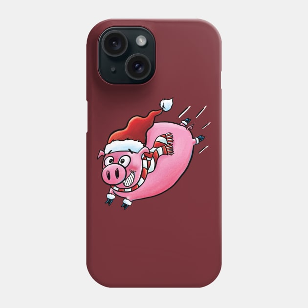 Christmas Ham Phone Case by Grasdal