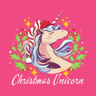 Cute Christmas Unicorn T-Shirt