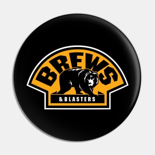 Brews and Blasters Hockey Pin