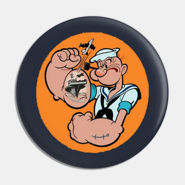 Popeye Pin by Boiys