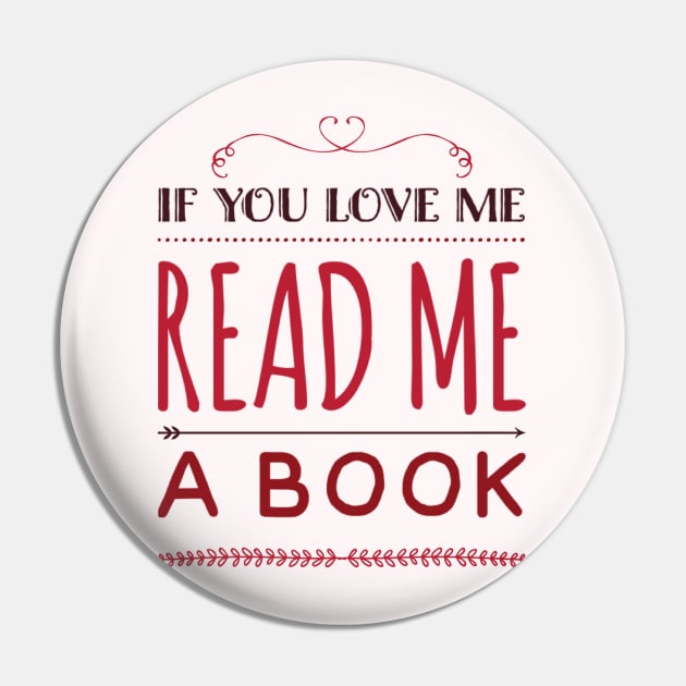 If you love me read me a book Pin by BoogieCreates