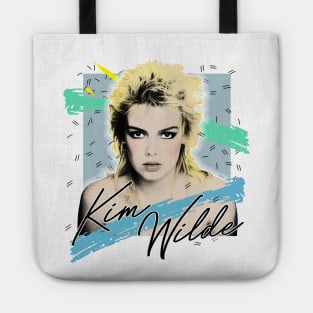 Kim Wilde / 80s Aesthetic Fan Art Design Tote