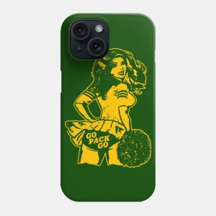 Green Bay Cheerleader Phone Case