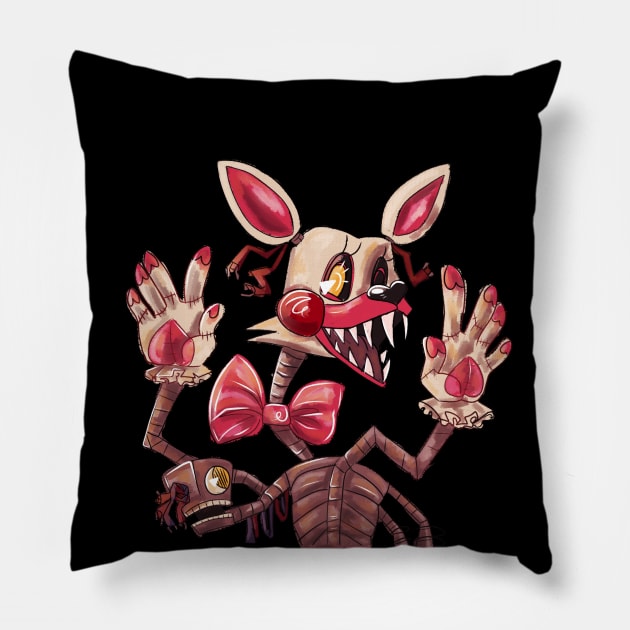 the mangle ! Pillow by wheeliescoot