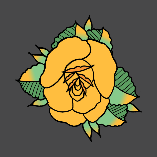 Yellow Rose by Tylos