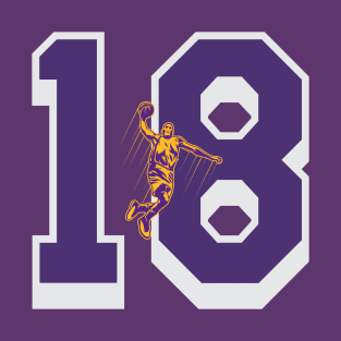 lakers number 18 T-Shirt