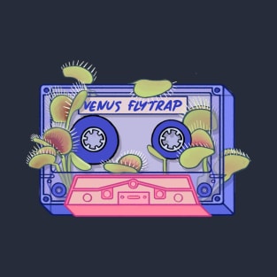 Venus flytrap cassette tape T-Shirt