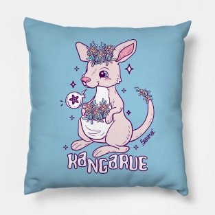 Rue Roo Kangarue pun Pillow