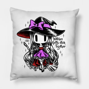 chibi little witch Pillow